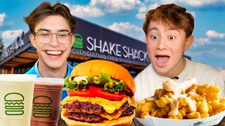 British College Students try Shake Shack for the first time!