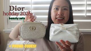 Dior 2026 Holiday beauty unboxing | promo codes