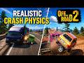 Off The Road 2 Has CRAZY Realistic Crashes! 🚗💥🔥 #offtheroad #dogbytegames