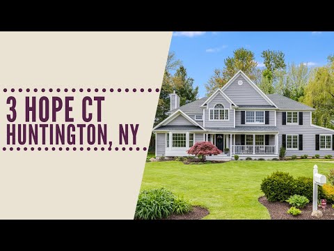 3 Hope Ct, Huntington, NY home video tour