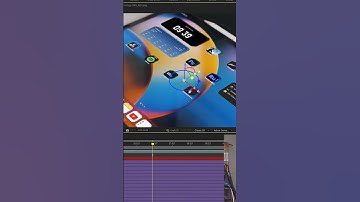 3D Floating Icons Effect in After Effects #shorts