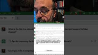 ChatGPT Makes a YouTube Video for my Machine Learning Channel