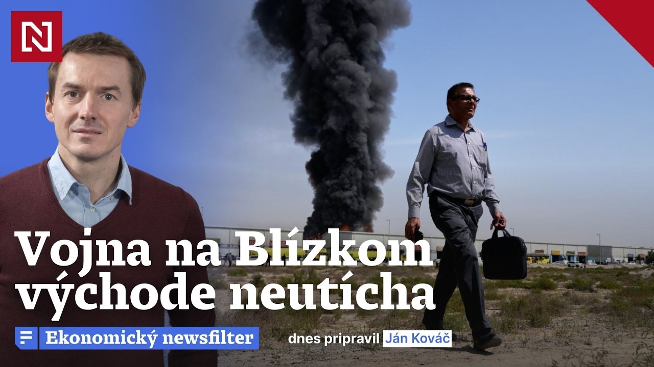 Ekonomický newsfilter: Vojna na Blízkom východe môže ešte viac zabrzdiť európsku ekonomiku