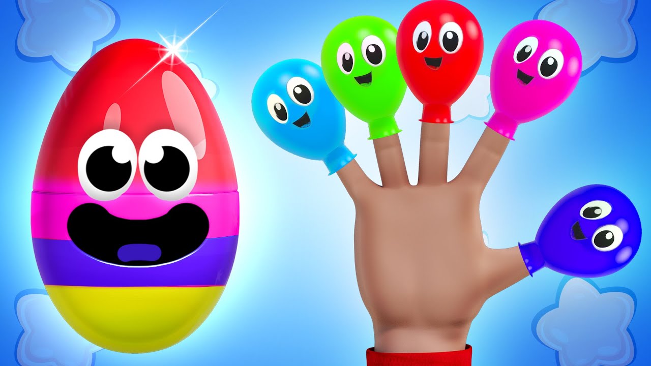 Learn the Farm Animals Names with 5 Little Eggs  | Niki & Friends