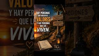 Valores ❤️ Las palabras hablan, las acciones demuestran Valores ❤️ Las palabras hablan, las acciones demuestran