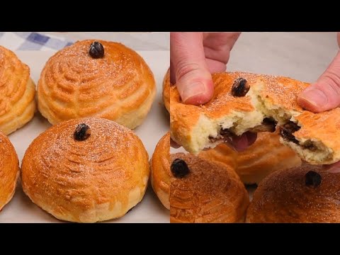 video Stuffed buns fluffy tasty and beautiful , Worldwide Recipes Stuffed buns fluffy tasty and beautiful