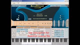 Realstrat VSTi License free download