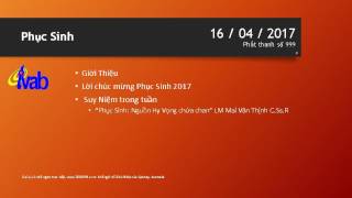 16.04.2017 Phát thanh số 999