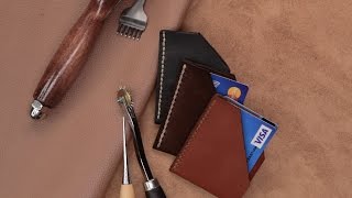DIY Leather Card Wallet