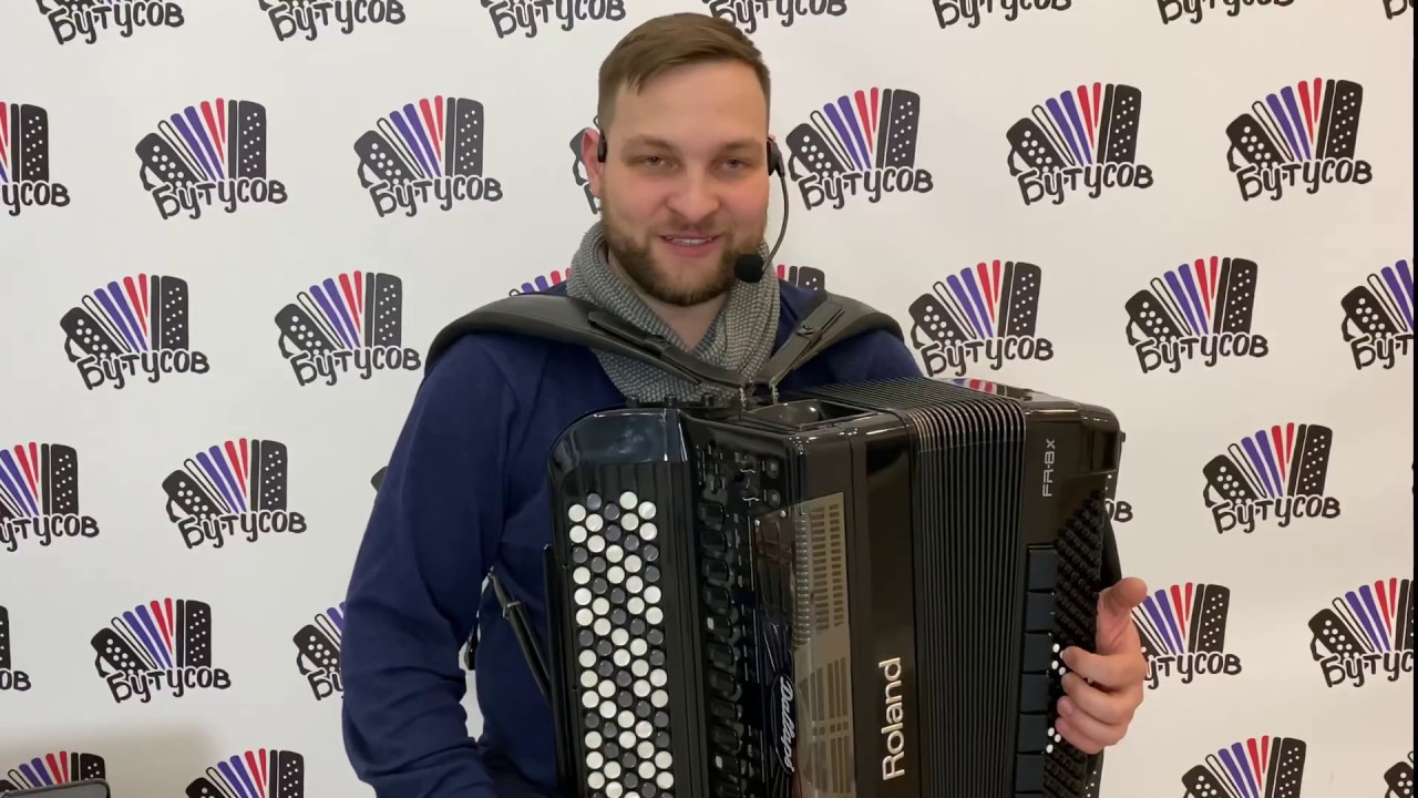 Топовый электробаян Roland 8xb Dallape.