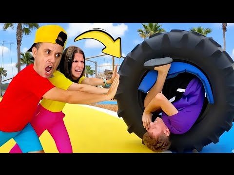 FIZEMOS 5 DESAFIOS EXTREMOS (O do pneu quase deu errado! 😱