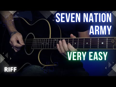 The White Stripes - Seven Nation Army | Riff Tabs | Guitar Lesson/Tutorial | Acoustic Riff: 12