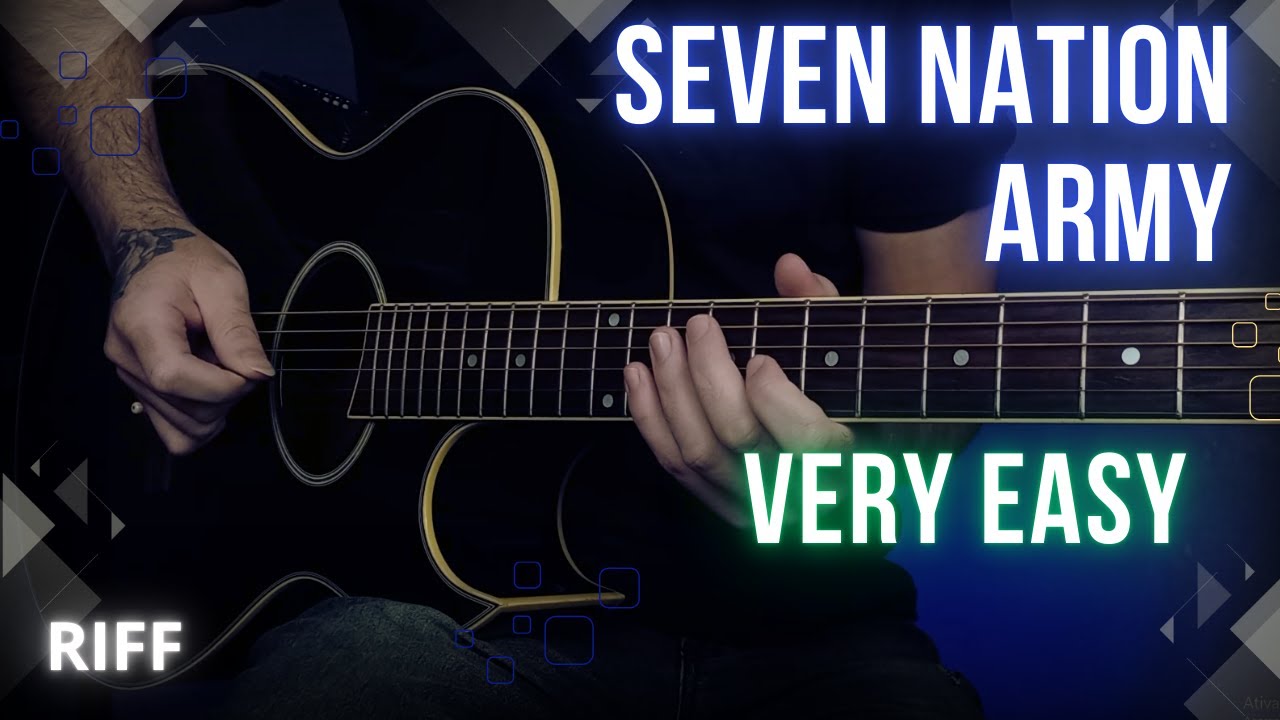 The White Stripes - Seven Nation Army | Riff Tabs | Guitar Lesson/Tutorial | Acoustic Riff: 12