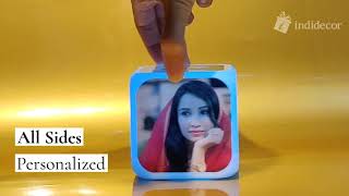 Indidecor - Personalized LED Table Clock with Spotify Song screenshot 5