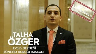 Talha Özger - İddmi̇b Yeni̇ Dönem Başkanliği İçi̇n Çeti̇n Tecdeli̇oğlunu Destekli̇yor.