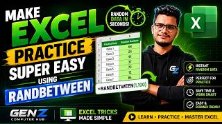 Make Excel Practice Super Easy Using RANDBETWEEN