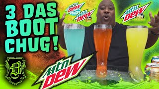 Trying New Mtn. Dew's Baja Blast, Baja Flash & Baja Punch!