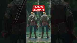 How to remove the blowpipe in Assassins Creed Black Flag Resynced
