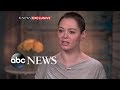 Rose McGowan responds to Harvey Weinstein turning himself in