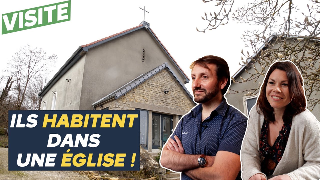 Avant / Après : une église transformée en maison par un architecte !