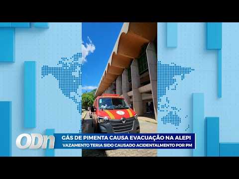 Vazamento acidental de gás de pimenta causa evacuação na ALEPI 15 05 2026