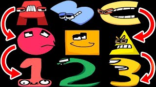 Alphabet Lore, but SHAPE LORE and NUMBERS LORE !