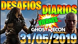 Depredador Y El Sueño Desafíos Diarios Ghost Recon Wildlands
