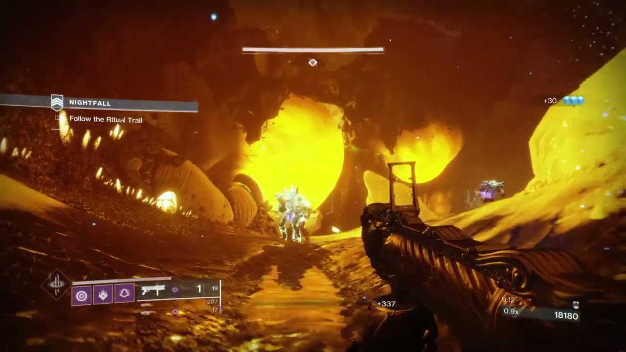 Destiny 2 Strange Terrain Nightfall Attempt