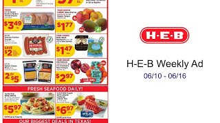 H-E-B Weekly Ad 06/10 - 06/16