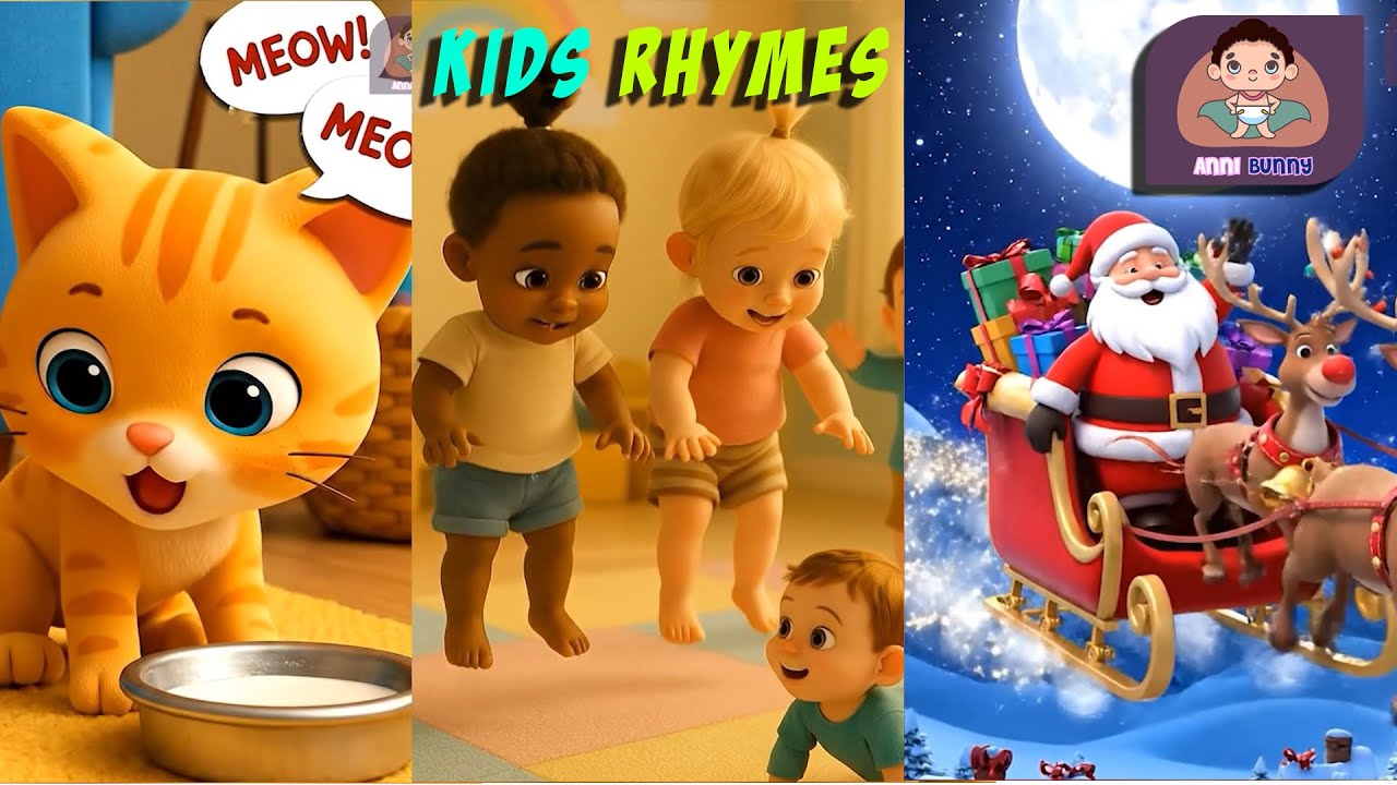 Three popular rhymes for kids