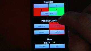 Fencing Score Card - keep track of a fencing bout's score with your Android phone screenshot 3