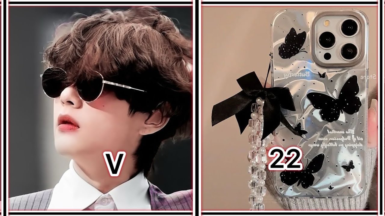 BTS v favourite 😻 Mobile phone cover and you pasand