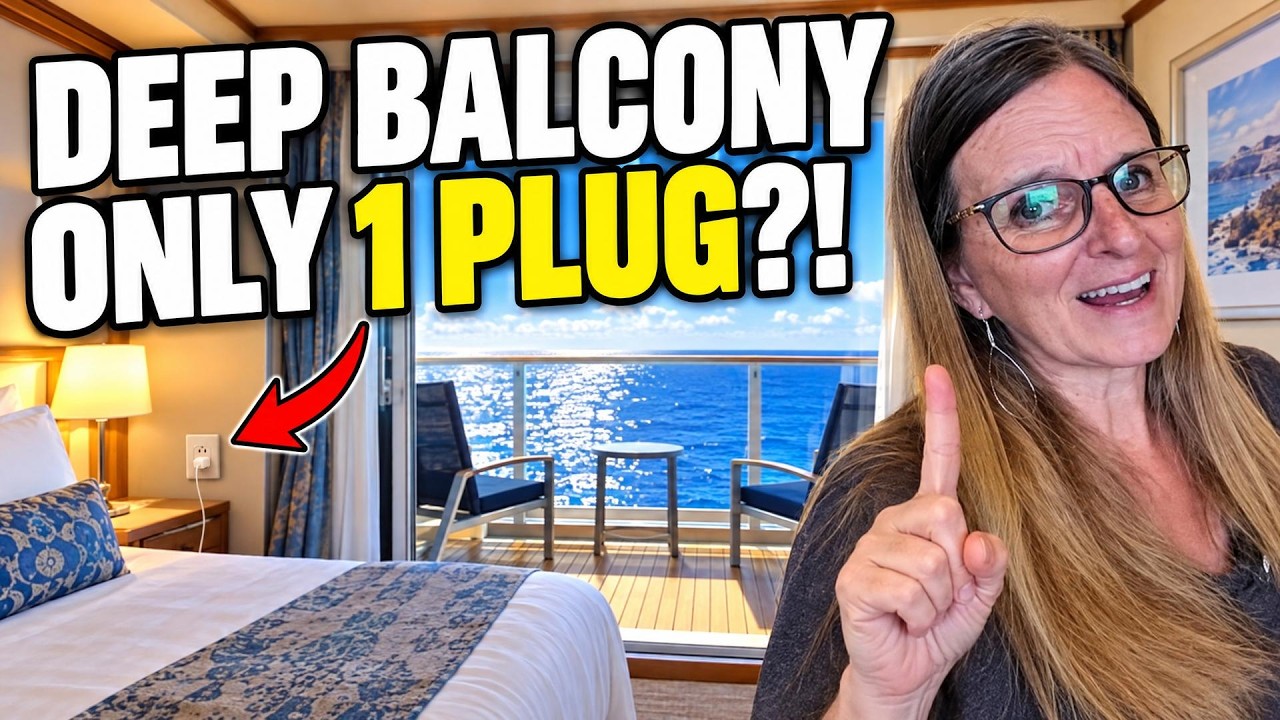 Island Princess A529: Only ONE Plug and a Shower That Calls the Bridge