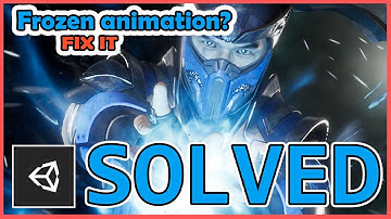 Animation freezes on first frame unity [SOLVED]
