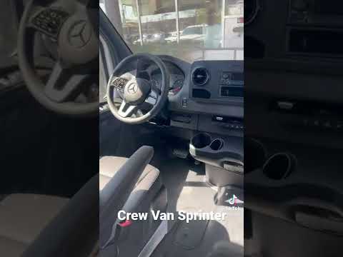 2022 Crew Van Sprinter 144 With Standard Roof 5 4 Standing Room Inside And 11 Long Interior 