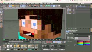 Cinema 4D - Minecraft Rig Show V3