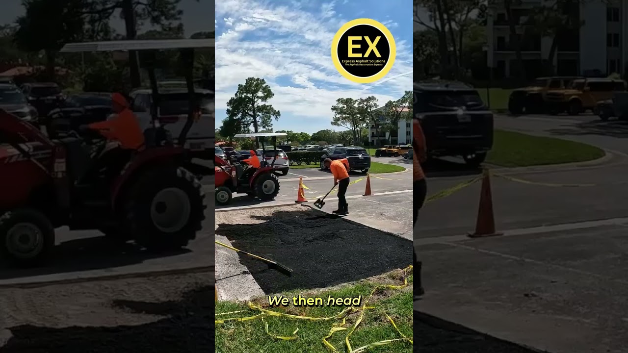 Ever wonder how the paving process actually works? 🚧