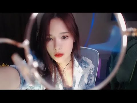 ASMR EnQi | Ear massage & visual triggers