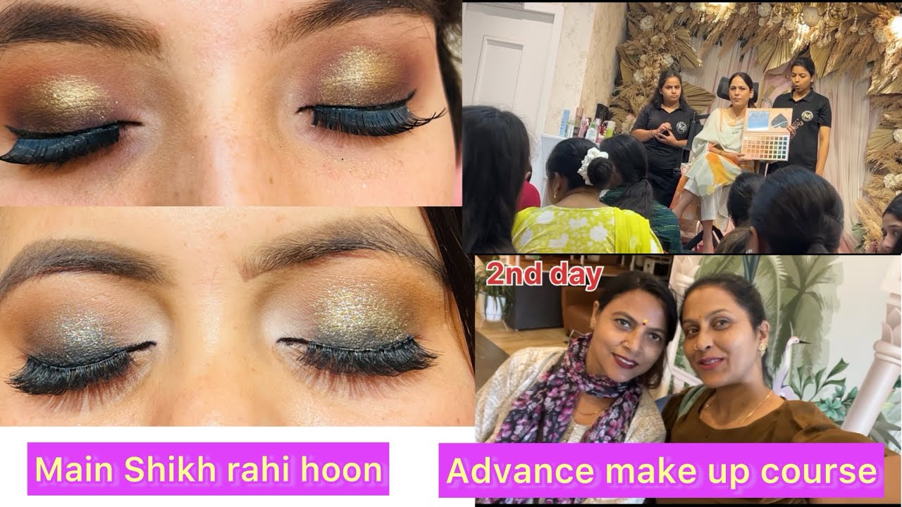 Mai  Dehradun se advance makeup course shikh rahi hu/ gajab ka experience/mam ke sath 