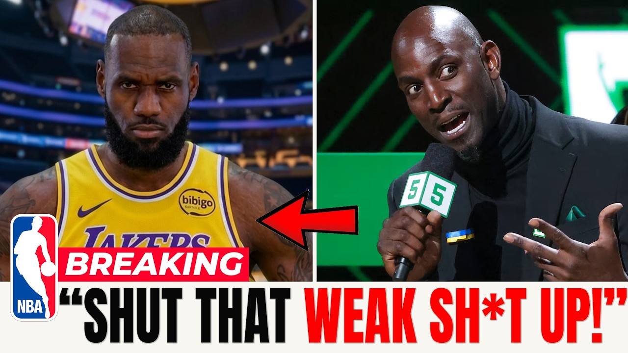Kevin Garnett’s Strong Message About the GOAT Debate Has LeBron James Fans Pushing Back 😳