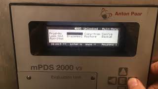Anton paar BRİX kalibrasyonu. mPDS 2000 v3