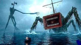 SEA EATER MEGAHORN AND SIREN HEAD SAW ME AND MY VILLAGE