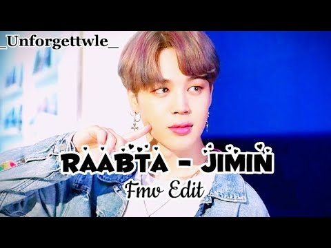 Raabta - Park Jimin 🤗🤗 || Hindi song Fmv || Subscribe for more videos ||
