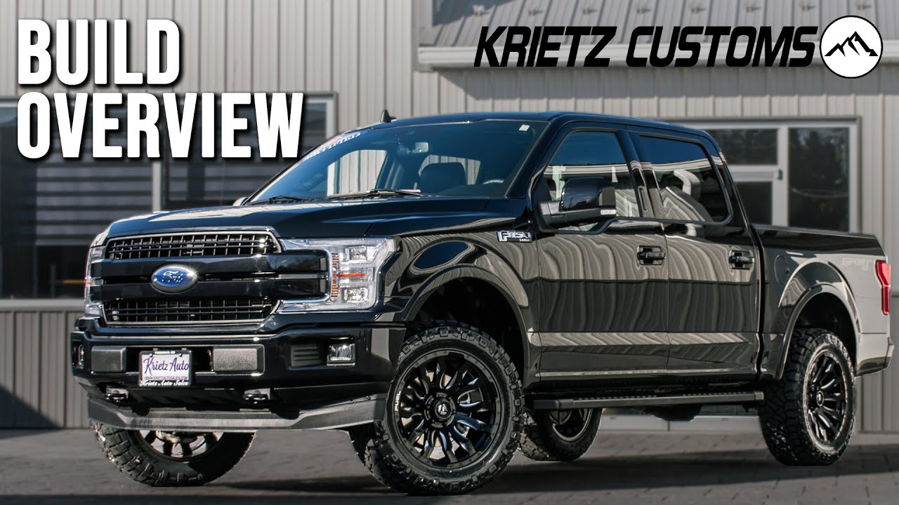 BUILD OVERVIEW: Leveled 2020 Ford F-150 | Rough Country Leveling Kit and 20x9 Fuel Blitz Wheels