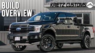 Build Overview Leveled 2020 Ford F-150 Rough Country Leveling Kit And 20X9 Fuel Blitz Wheels