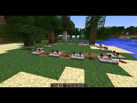Redstone Tutorial- How To Make Flashing Redstone Lamps
