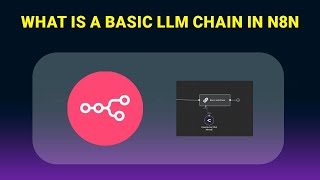 What is a Basic LLM Chain in n8n