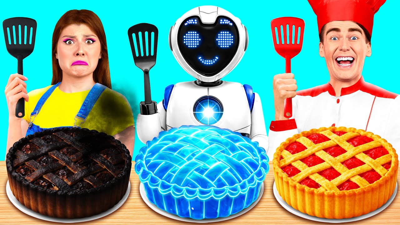 Кулинарный Челлендж: Я против Бабушки с Роботом