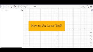 How to use locus tool with a controlling point on slider | Geogebra Classic Tutorial| #learnmath