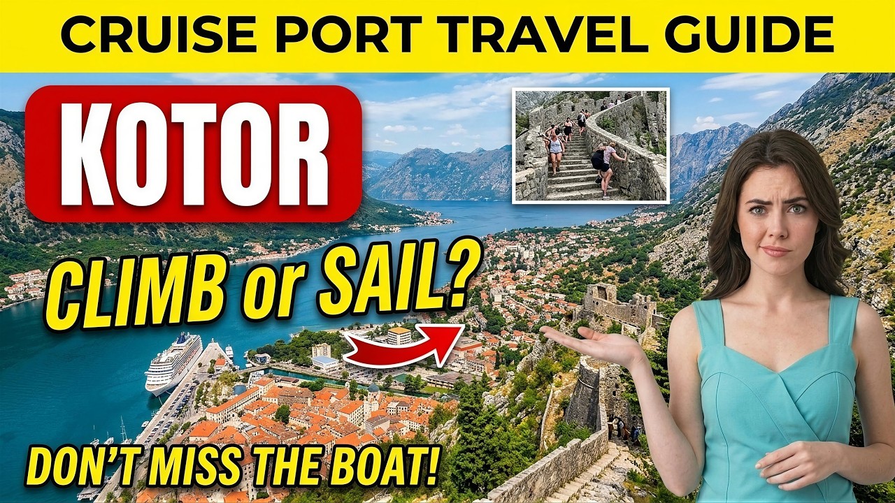 Kotor Montenegro 2026 Cruise Port Guide – Everything you can do in one day!